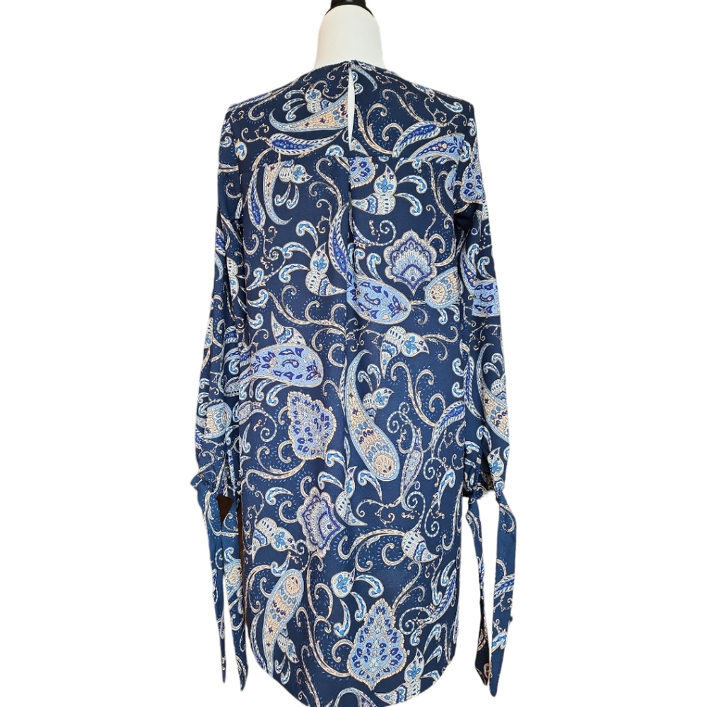 ZARA Long Balloon Sleeves Dress - Picture 9 of 11
